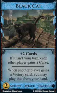 Black Cat dominion reaction card