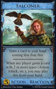 Falconer Dominion card