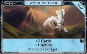 Way of the Horse Dominion Menagerie card