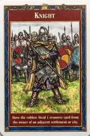 knight card