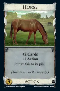 Horse card dominion menagerie