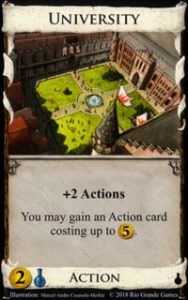 University Dominion Alchemy expansion card