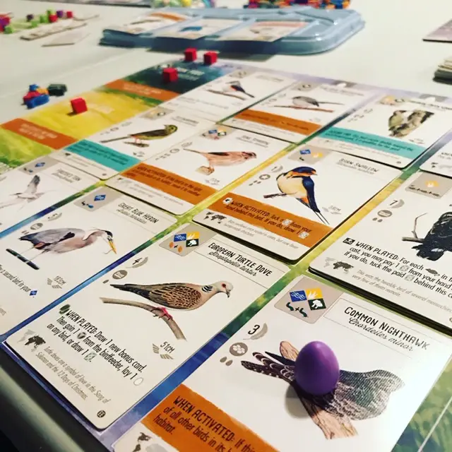 Wingspan Europe expansion cards